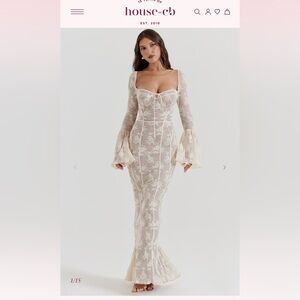 House of CB Delilah Lace Maxi Dress